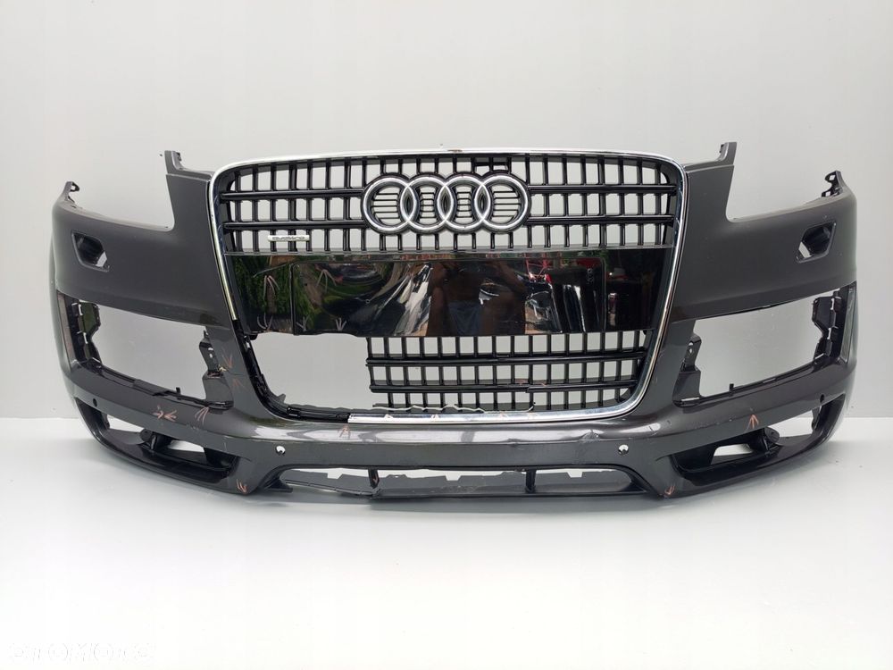 AUDI Q7 4L 2006- ZDERZAK PRZEDNI ZDERZAK PRZÓD 4 PDC SPRYSK 4L0807437D = - 2