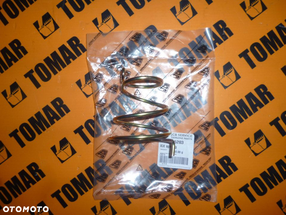 Sprężyna zacisku hamulca ręcznegoJCB CZĘSCI JCB koparko-ładowarka JCB, ładowarka JCB - 3