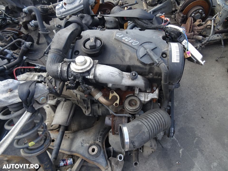 Motor Volkswagen Passat 1.9 TDI 131 CP AWX din 2003 fara anexe - 1