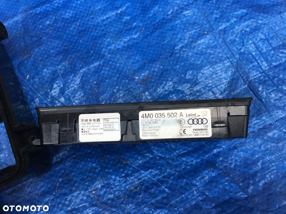 Audi Q7 4M Ładowarka Indukcyjna Indukcja Schowek 4M0035502A - 5