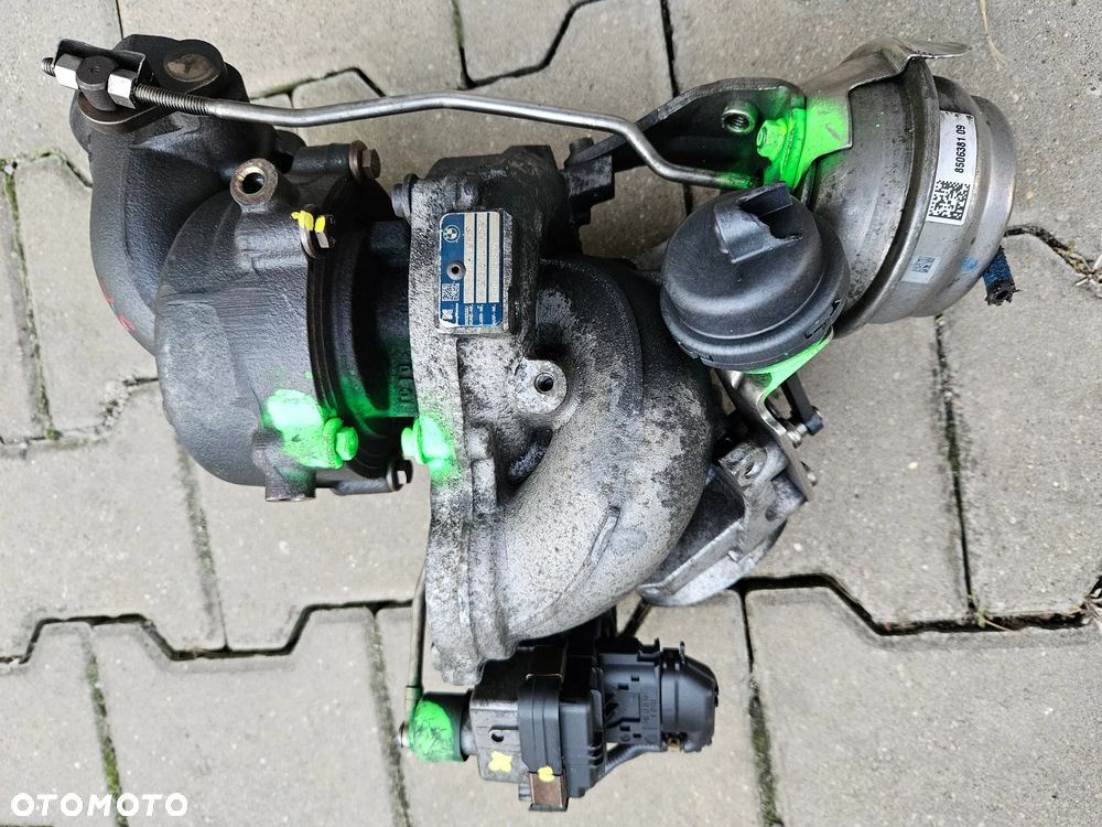 BMW X5 F15 X6 F16 M50D  3.0 D turbosprężarka 11658506381 53039700365 - 6