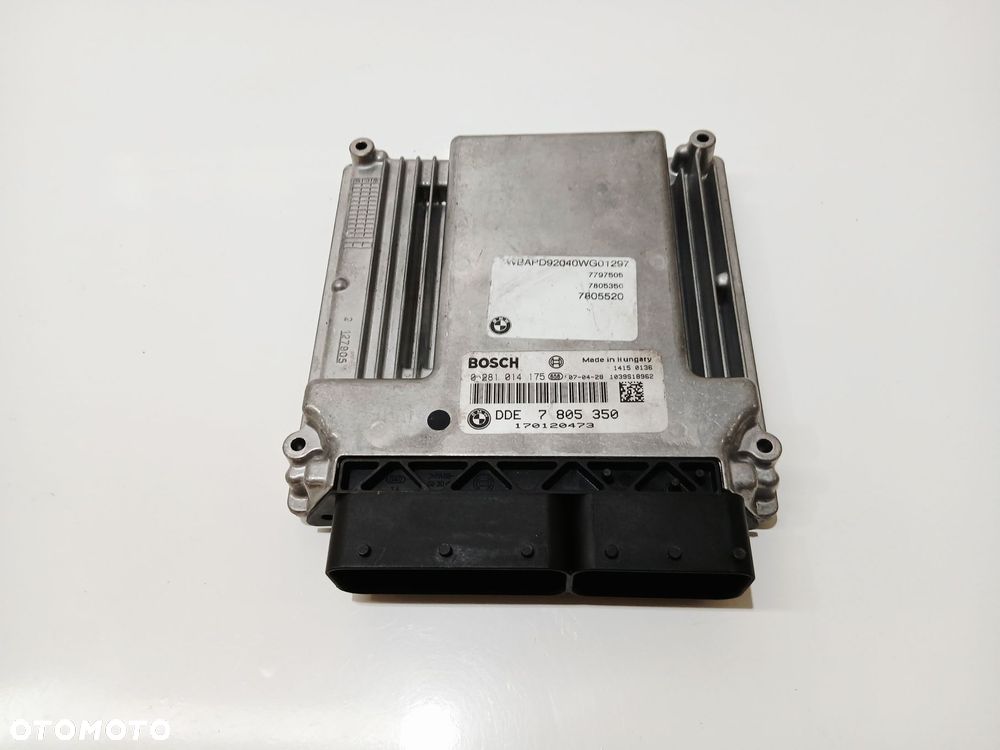 KOMPUTER STEROWNIK SILNIKA BMW X3 E83 LIFT 306D3 7805350 (0005107) - 5