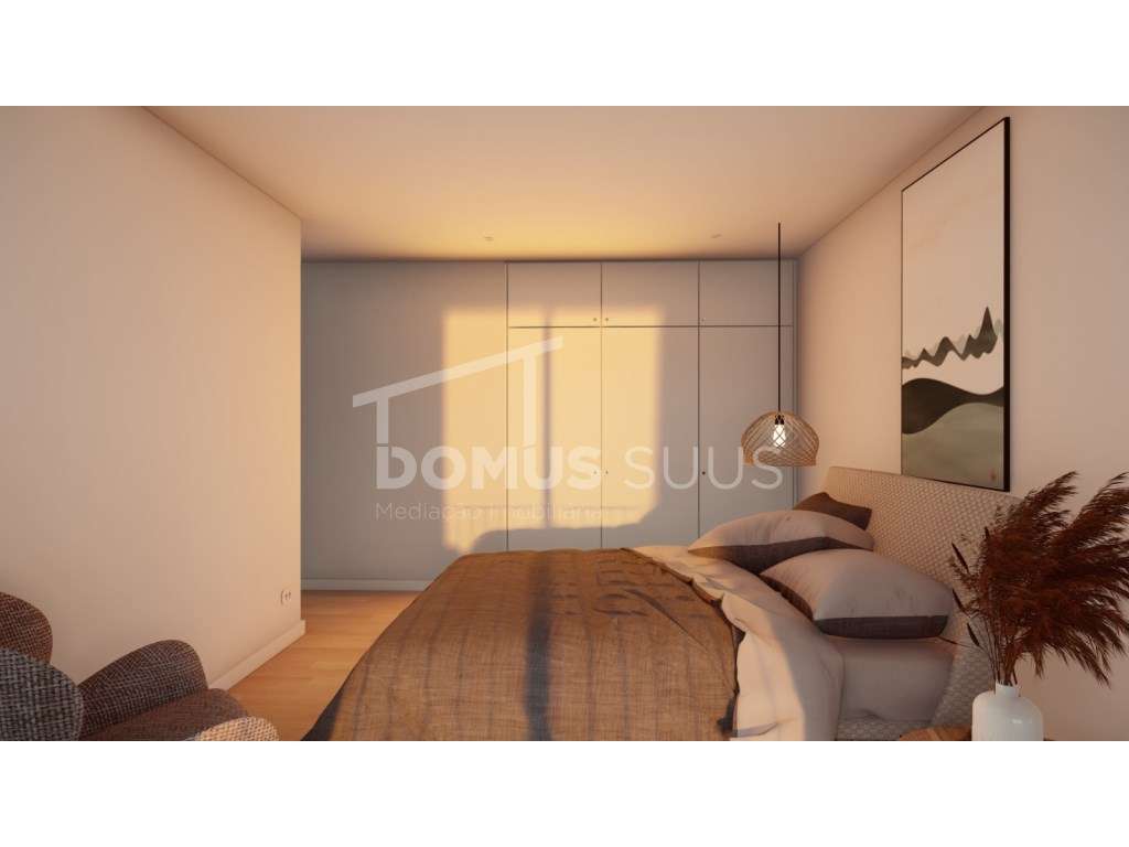 Apartamento T2 novo inserido em condomínio fechado com piscina - Grande imagem: 3/11