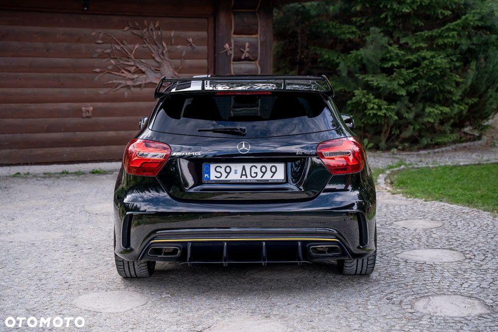 Mercedes-Benz Klasa A AMG 45 4Matic AMG Speedshift 7G-DCT Yellow Night Edition - 7