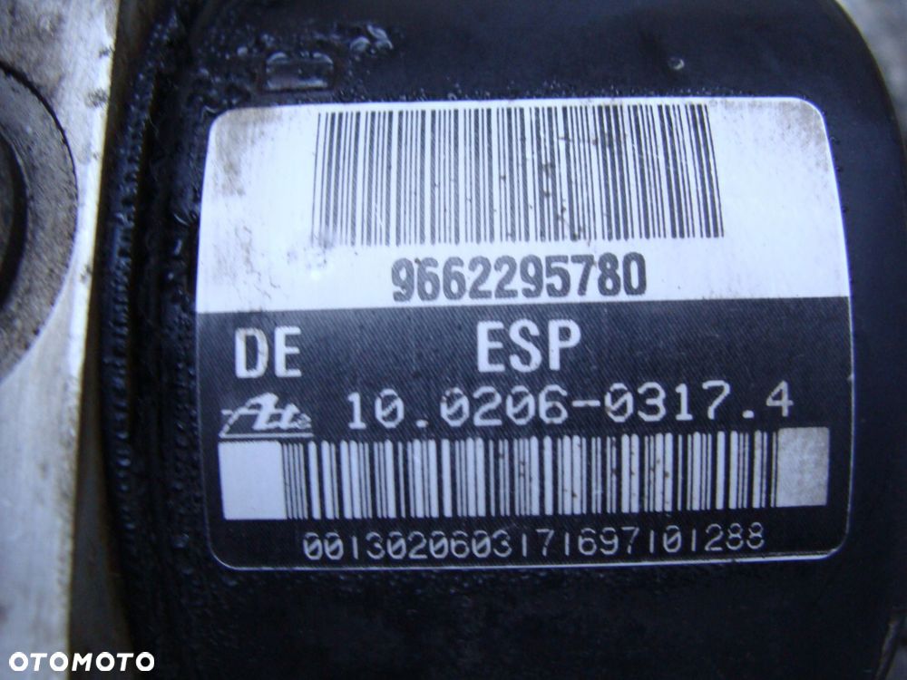 abs esp 206 207 c2 c3 9662295780 10.0960-1185.3 - 3