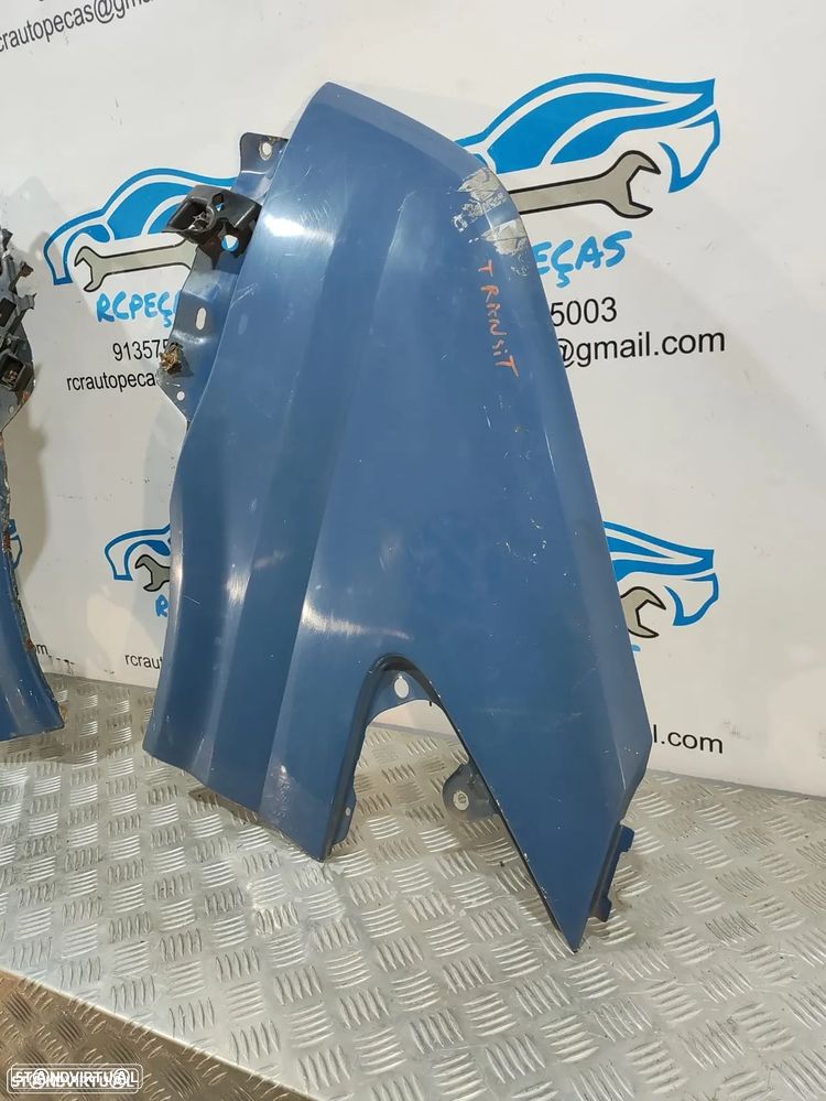 Frente Completa Ford Transit FA_ Van - 2006 / 2014 - Capot | Capo | Parachoque | Parachoques | Guarda Lamas | Lama | Otica | Oticas | Radiador | Ventilador | Fibra | Reforço | Original | P6C1116612AP | 2454107 | 6C1117K819B | 1370602 | 1561051 - 22