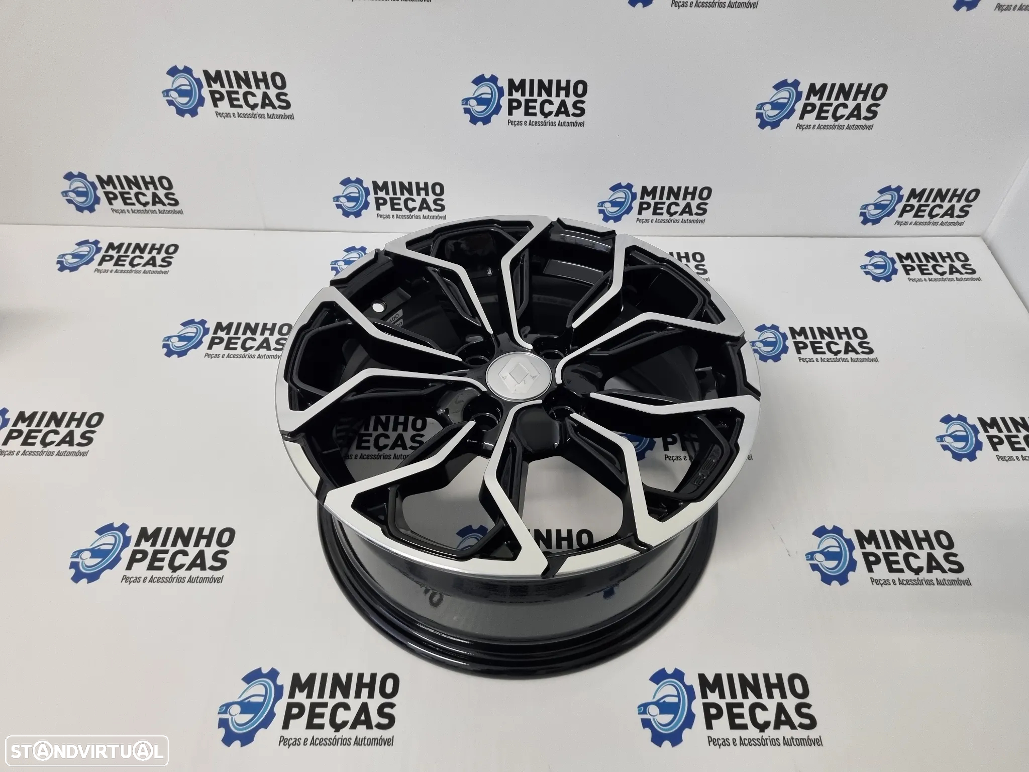 Jantes Renault Clio RS em 15 Preto Polido (4x100) - 7