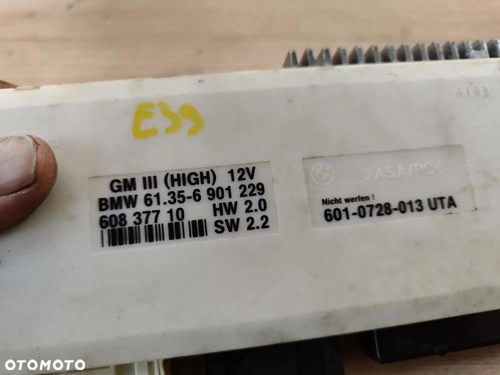 BMW 5 E39 MODUŁ Sterownik Komfortu 6901229 - 4