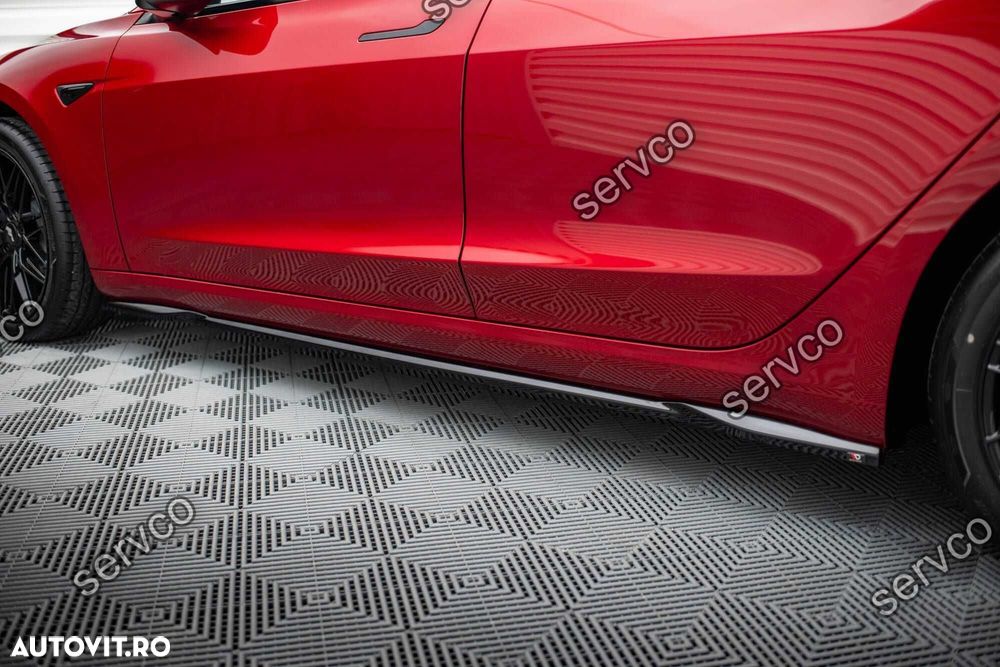 Praguri Tesla Model 3 Project Highland Facelift 2023- v4 Maxton Design - 4