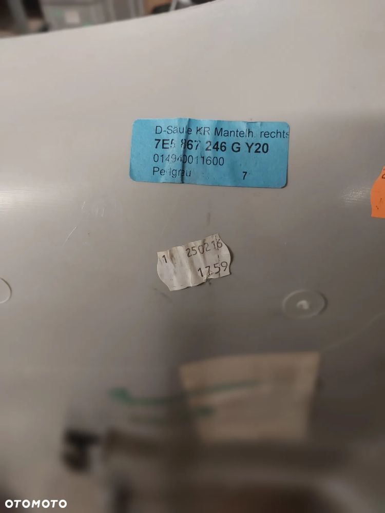 Słupek D vw t5 t6 - 5