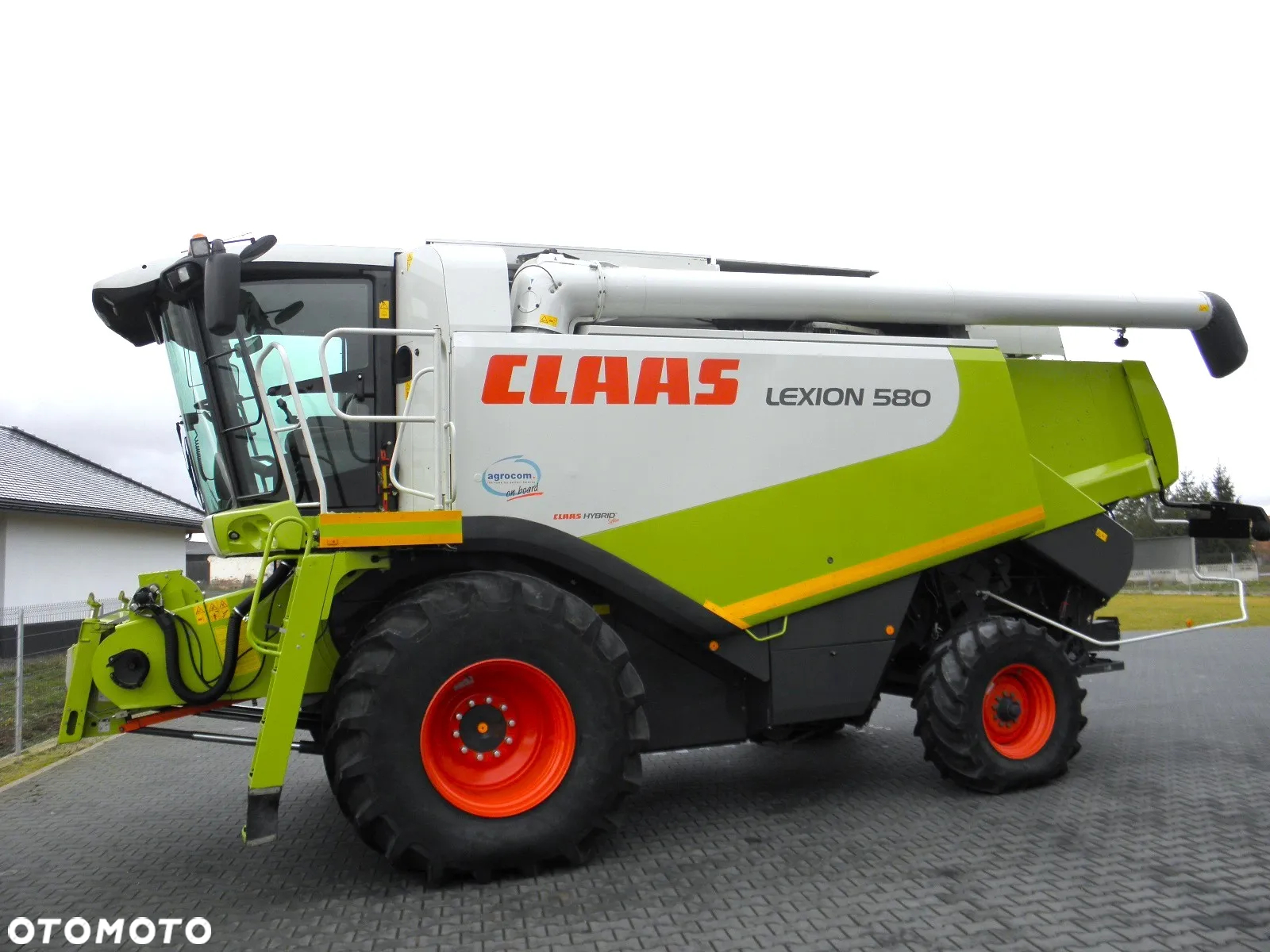Claas Lexion 580 heder V900, Najbogatsza Wersja, Nie Malowany, Stan Bardzo Dobry - 2