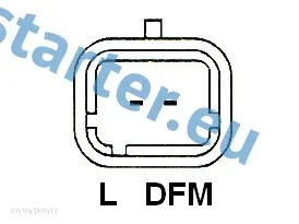 CA1767 ALTERNATOR RENAULT ESPACE SCENIC MEGANE / DCI / CHŁODZONY CIECZĄ - 5