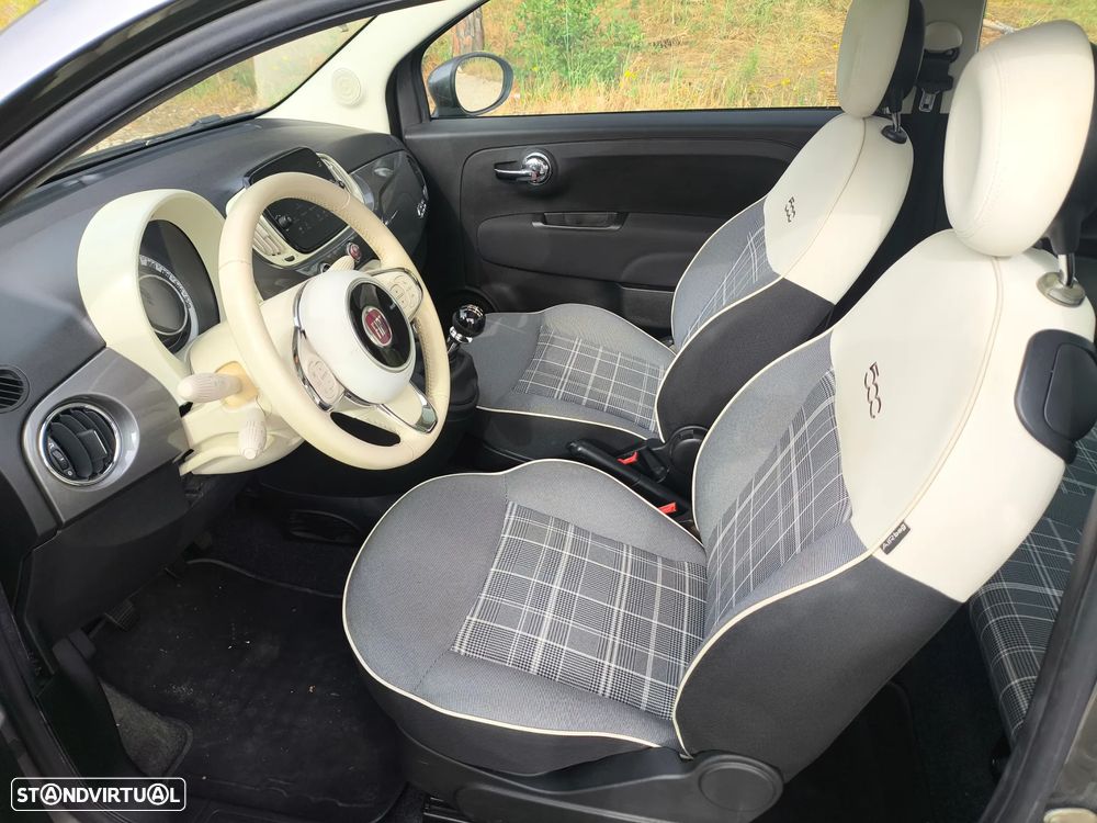 Fiat 500 1.2 Lounge S&S - 7