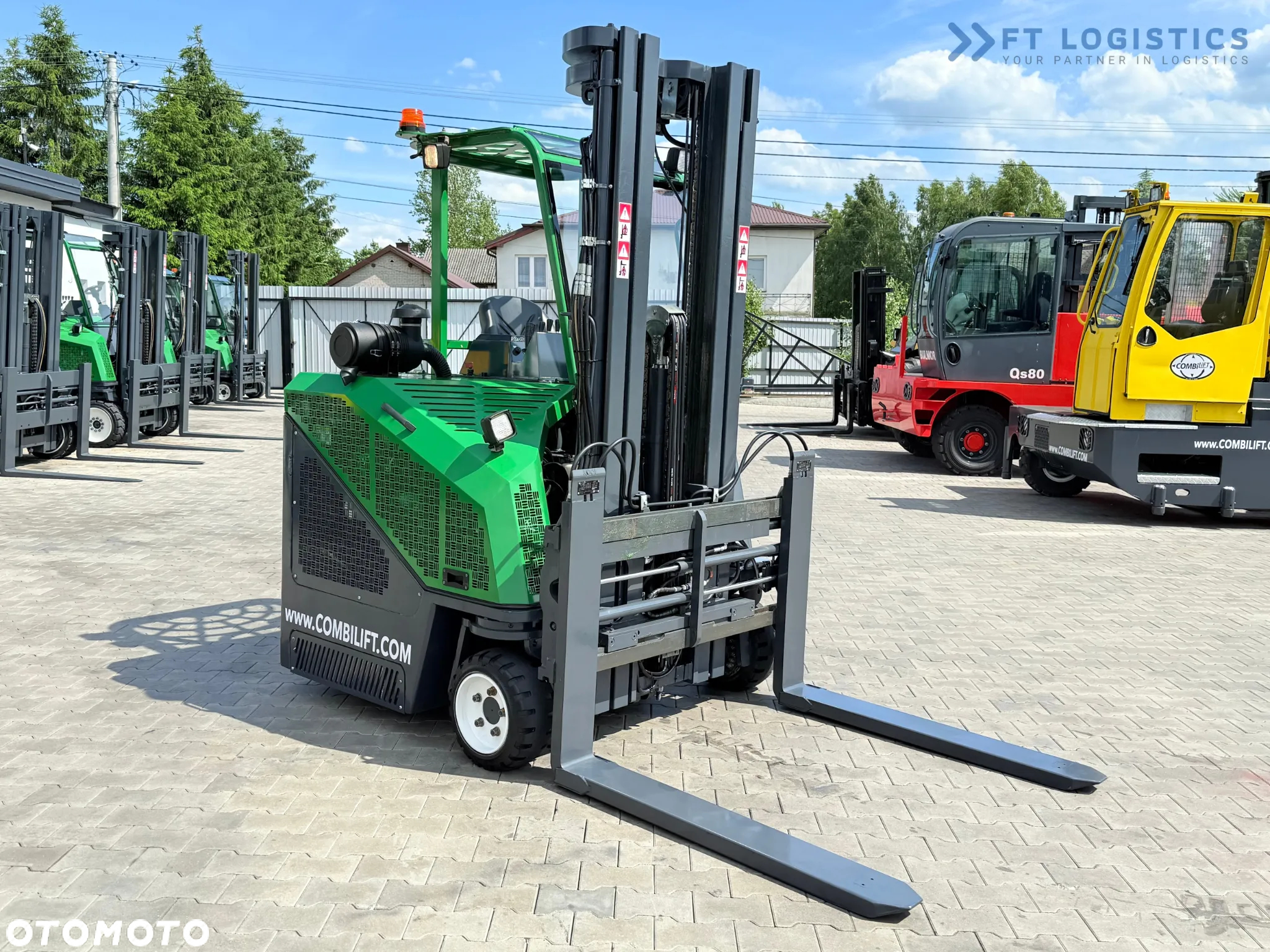 Combilift CB2500 / DIESEL / TRIPLEX / WYDŁY WYSUWNE / 5500MM / WOLNY SKOK / PRZESUW WIDEŁ / POZYCJONER / JAK NOWY - 7
