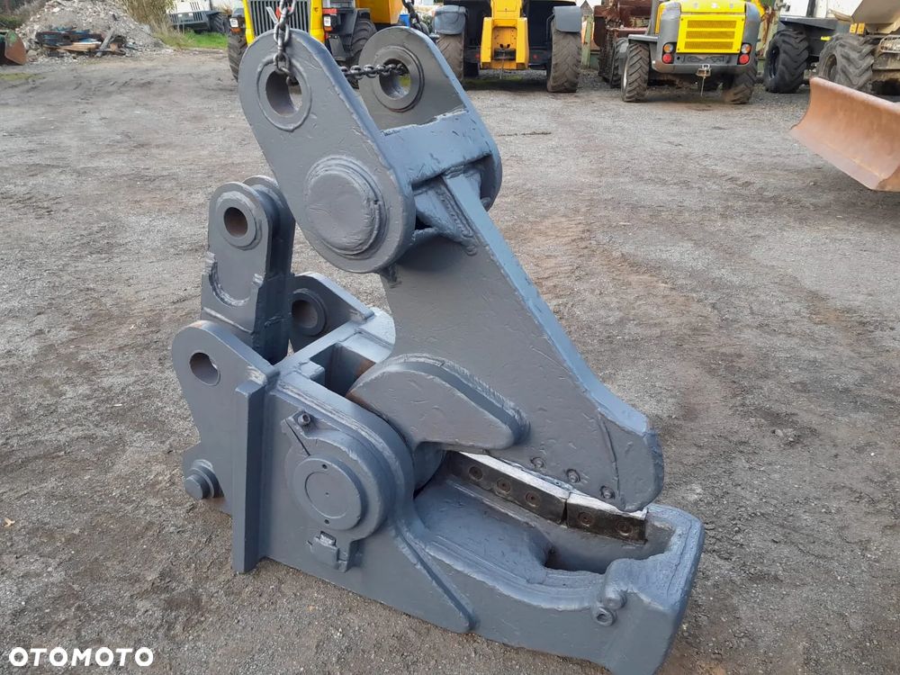 Nożyce szczęka kajman do cięcia złomu stali żelaza, 1200kg, fi 80mm. - 6