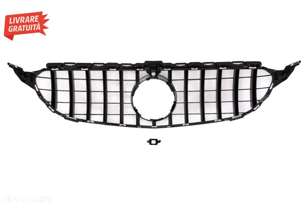Bara Fata cu Grila cu/fara camera 360 Mercedes C-Class W205 S205 C205 A205 (2014-2- livrare gratuita - 11