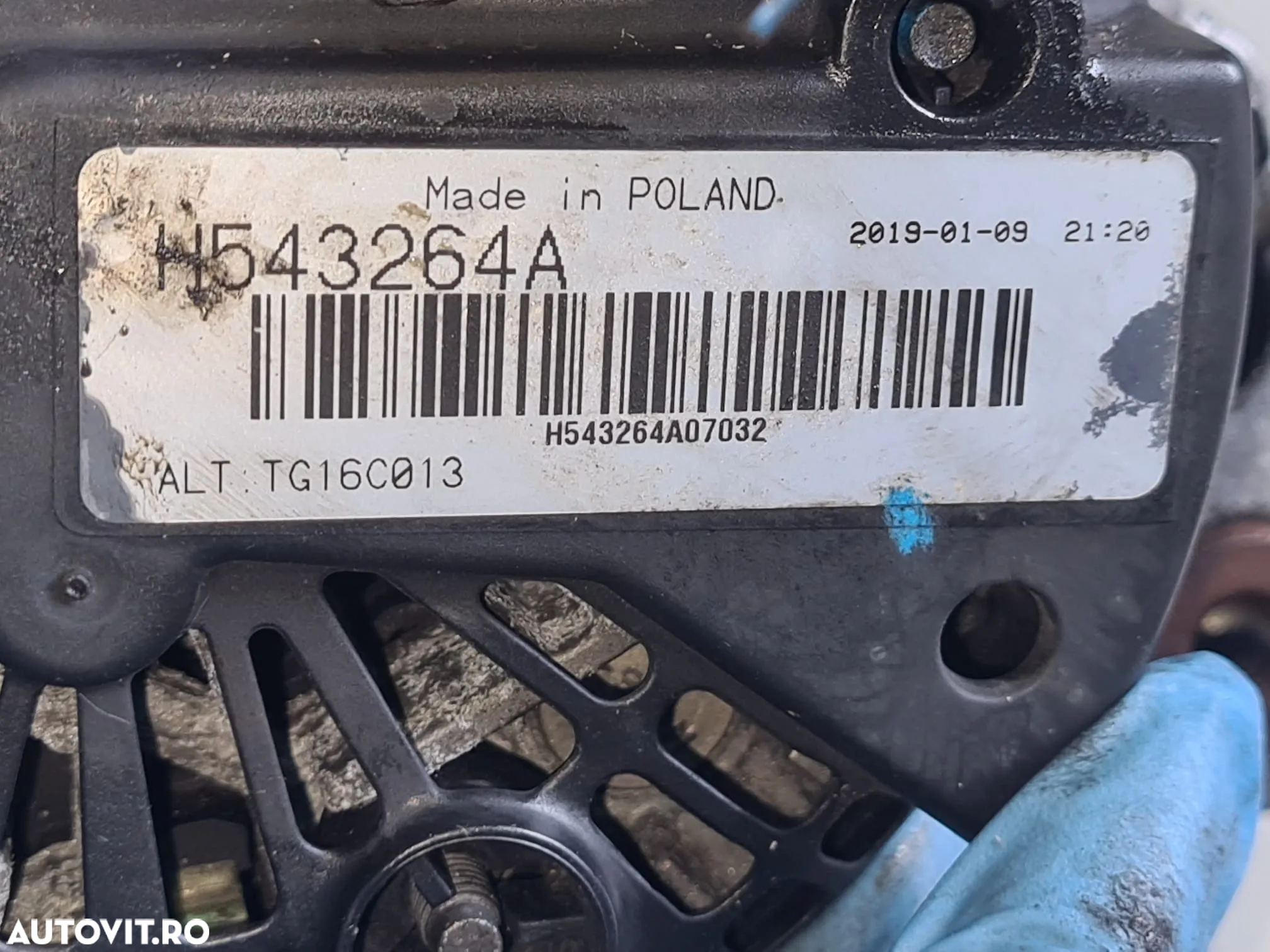 Turbina/turbosuflanta,Alternator cu actuator Audi a4 B7/A6 C6 motor 3.0 tdi,BKN - 5