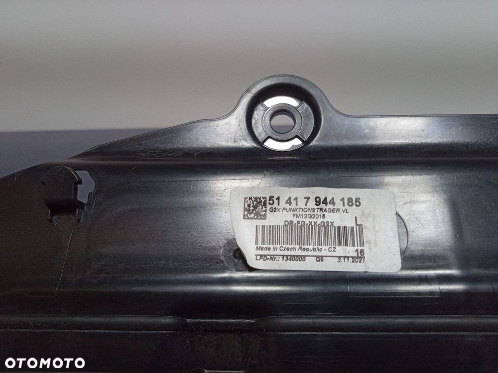 BMW 4 G22 G23 ŚLIZG WSPORNIK DRZWI PRZÓD LEWE PRZEDNIE 7944185 - 3