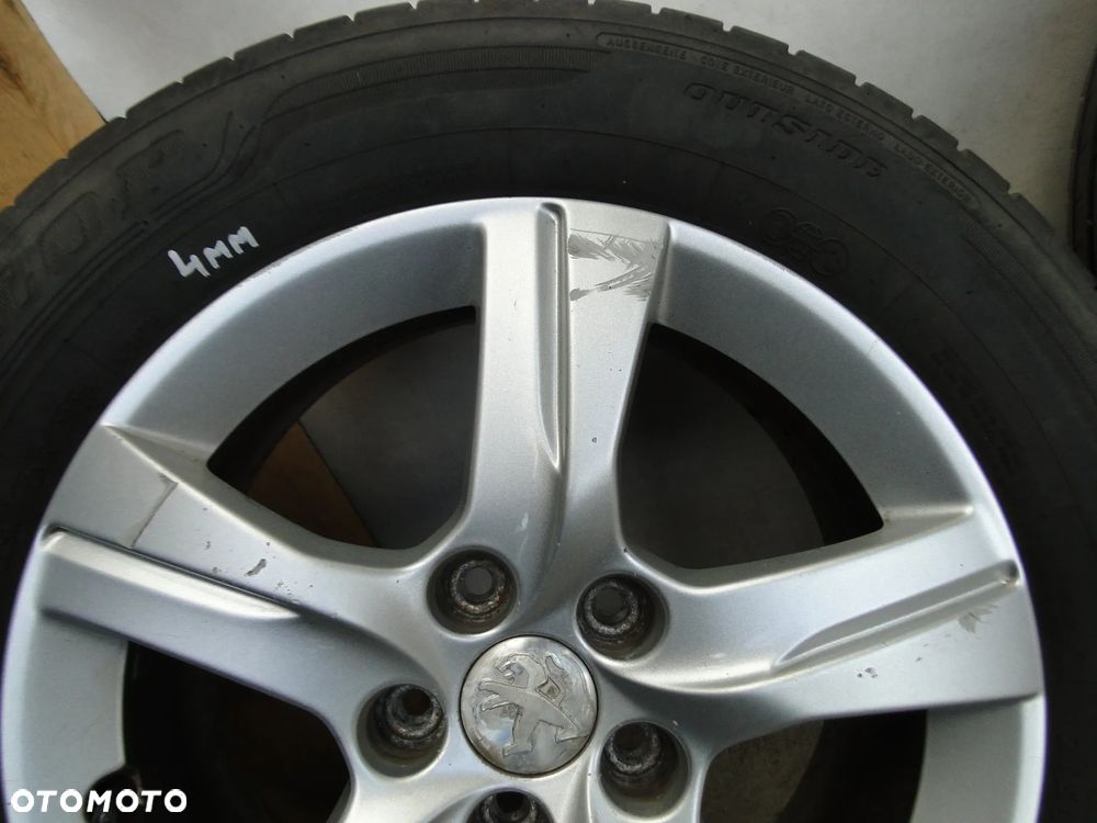 PEUGEOT CITROEN FELGA FELGI ALUMINIOWE OPONY 7x16 ET-46 215/60R16 - 3