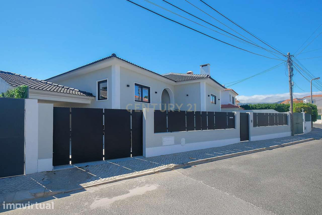 Moradia T5 com piscina, jardim, vista mar e Serra de Sintra | Murches, - Grande imagem: 2/35