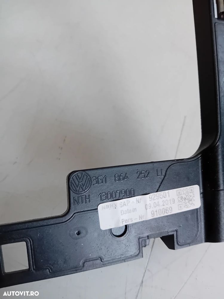 Rama Consola Centrala Cotiera Buton Start Stop Vw Passat B8 An 2014-2020 Volan Stanga - 7