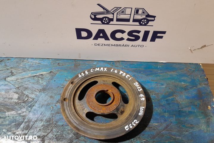 Fulie vibrochen 1.6 TDCI E5 C9654961080K Ford C-Max 2 [2010 - 2015] M - 1