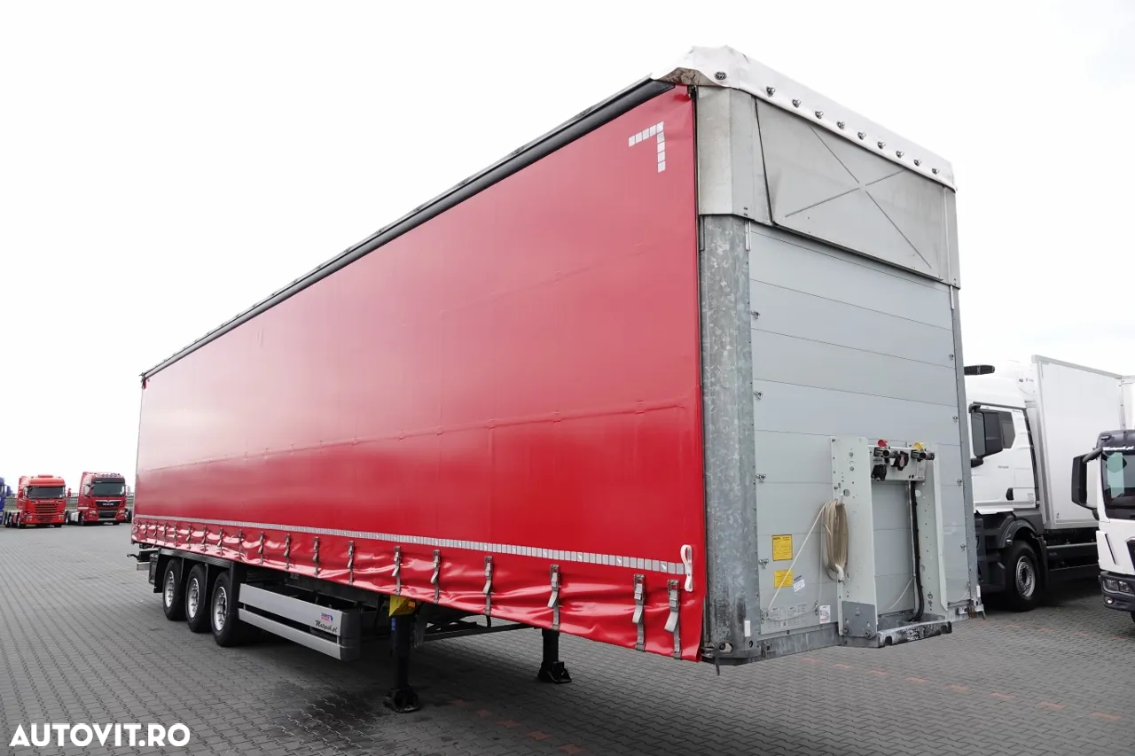 Schmitz Cargobull CORTINA / MEGA / CUTIE DE OTEL - 9 M / LOWDECK / ACOPERIT LIFTATOR / CUTIE BOBINA / 2021 / AXIE LIFTATOR - 2