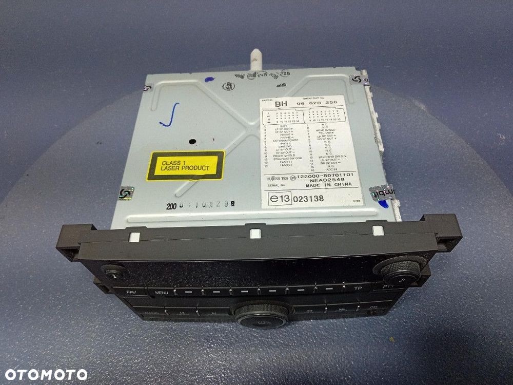 CHEVROLET AVEO II T250 RADIO CD FABRYCZNE OEM 96628256 - 6