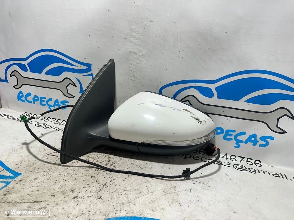 .Espelho Retrovisor Lateral Esquerdo VW Volkswagen Golf 6 5K0857502BD 2009 - 2014 - 6