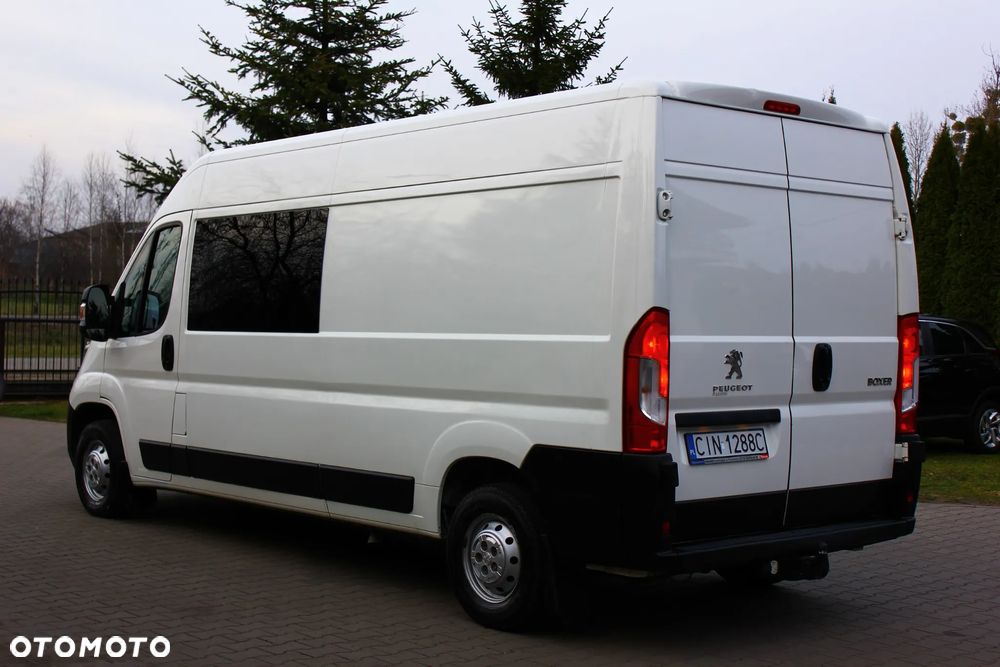 Peugeot BOXER 2.0 HDI 130KM BRYGADÓWKA 7 OSOBOWY +PAKA PEWNE AUTO VF23% - 4