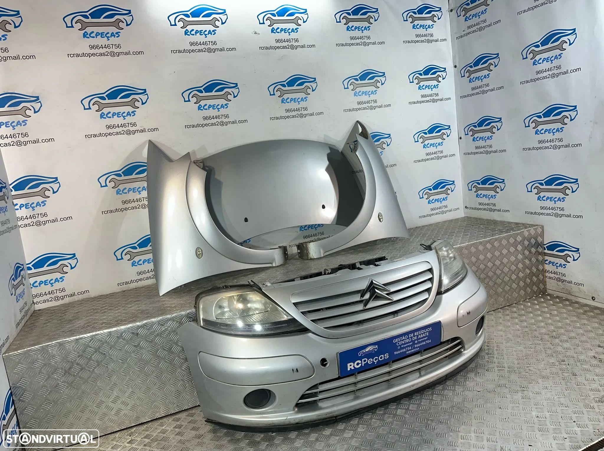 .Frente Completa Citroen C3 2003 a 2012 - 1