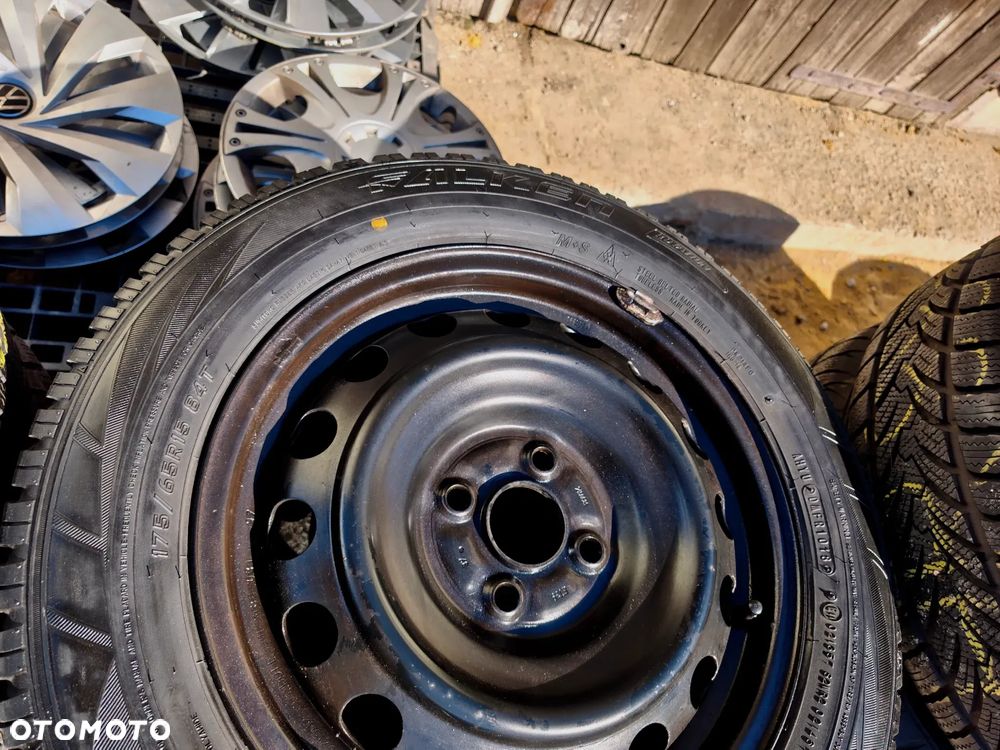 4x100 Felgi Stalowe Stal 15 Koła Zimowe Zima CITROEN C1 DAIHATSU SIRION TREVIS CUORE MOVE CHARADE KIA PICANTO OPEL AGILA PEUGEOT 107 SUZUKI ALTO BALENO IGNIS WAGON R SWIFT SPLASH TOYOTA AYGO YARIS 7,5mm Legnica ALU-RAD 175/65 - 6