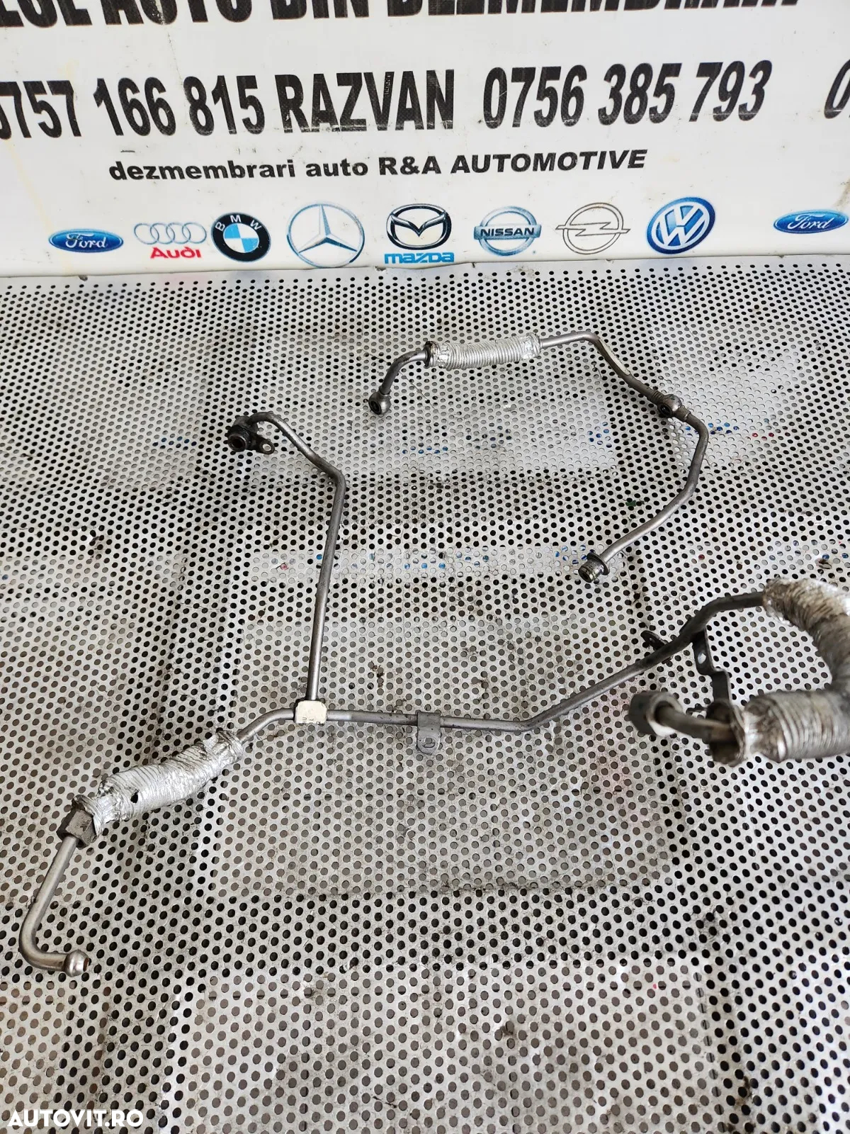 Conducte Conducta Ungere Ulei Turbo Bi-Turbo Audi A6 4G C7 A7 A8 D4 Q5 Q7 Touareg Cayenne 3.0 Tdi 3 - 5