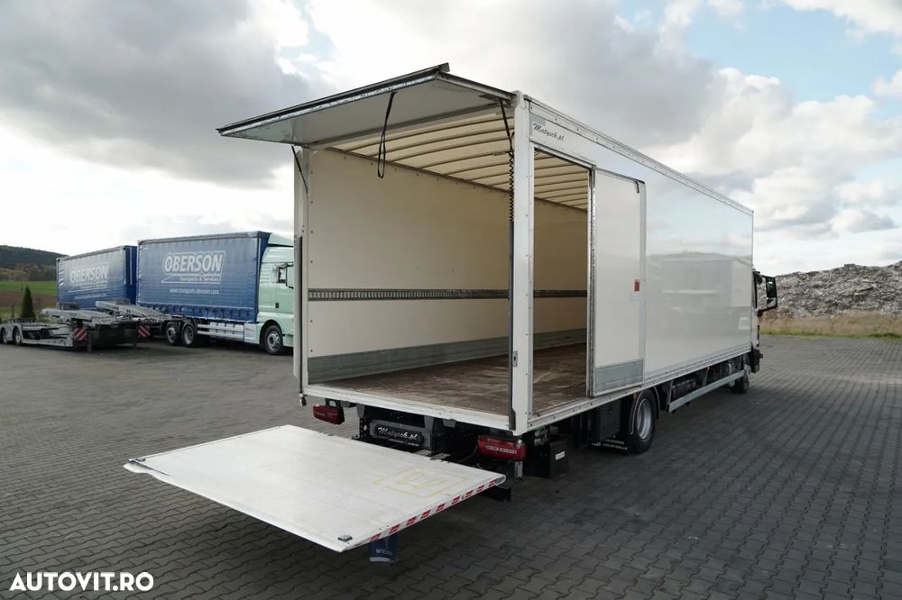 MAN TGL 12.250 / CAMION SOLO / CONTAINER 8 M / LIFT / UȘĂ LATERALĂ / 2021 - 15