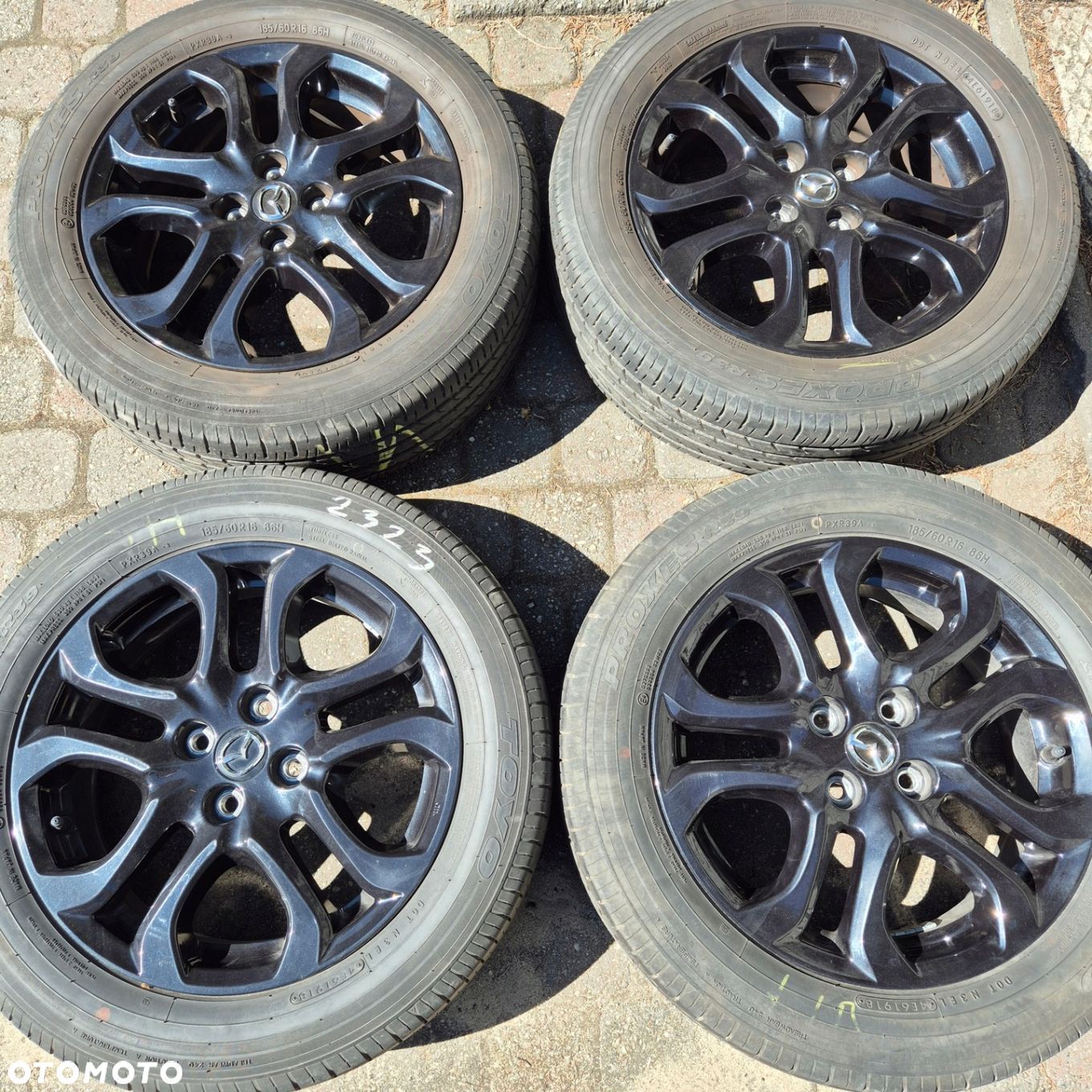 LATO KOŁA 16 ORYGINAŁ MAZDA 2 KIA RIO I20 SWIFIT PRIUS YARIS 185/60 R16 - 1