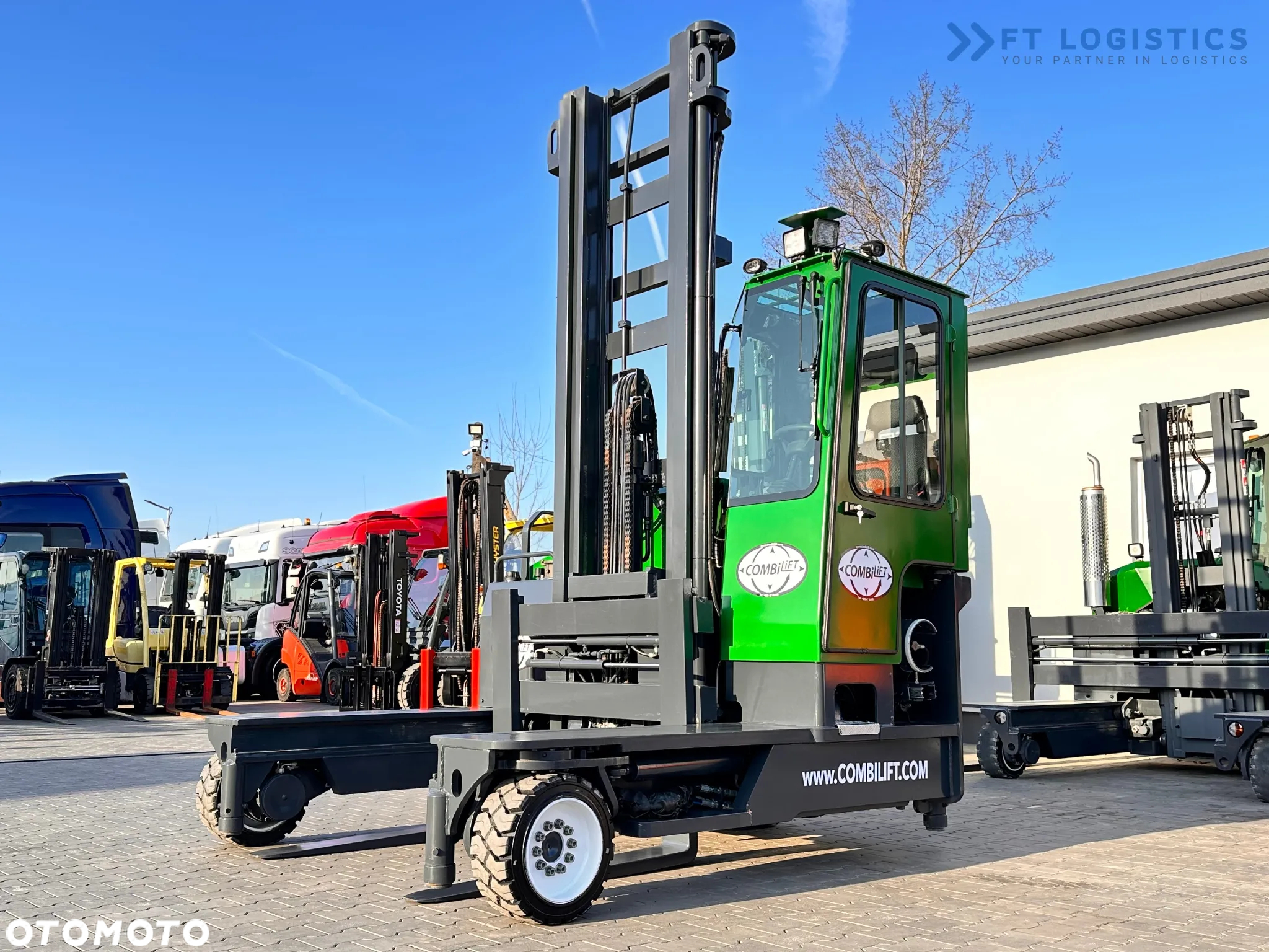 Combilift C4000 / LPG / DUPLEX / WYSOKOŚĆ PODNOSZENIA 550CM / WOLNY SKOK / JAK NOWY - 4