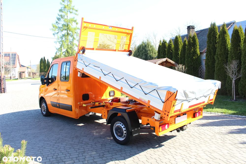 Renault MASTER / MOVANO / BRYGADÓWKA / DOKA / WYWROTKA / 6 OSÓB / POLSKI SALON / NISKI PRZEBIEG / - 12