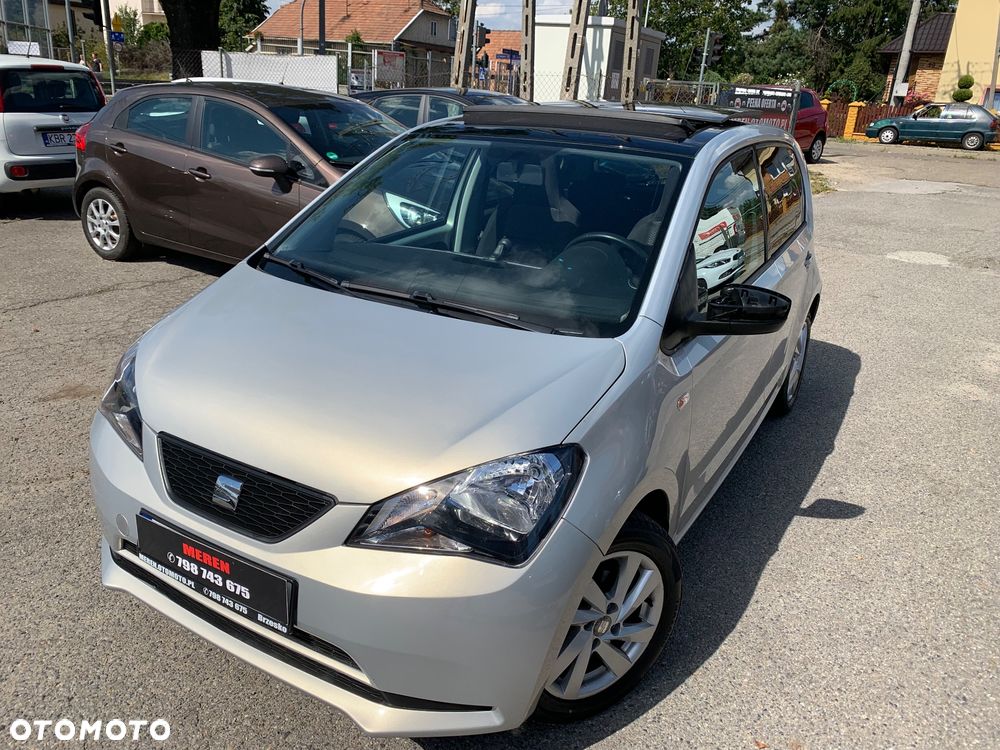 Seat Mii 1.0 Automatik 4You Blue - 4