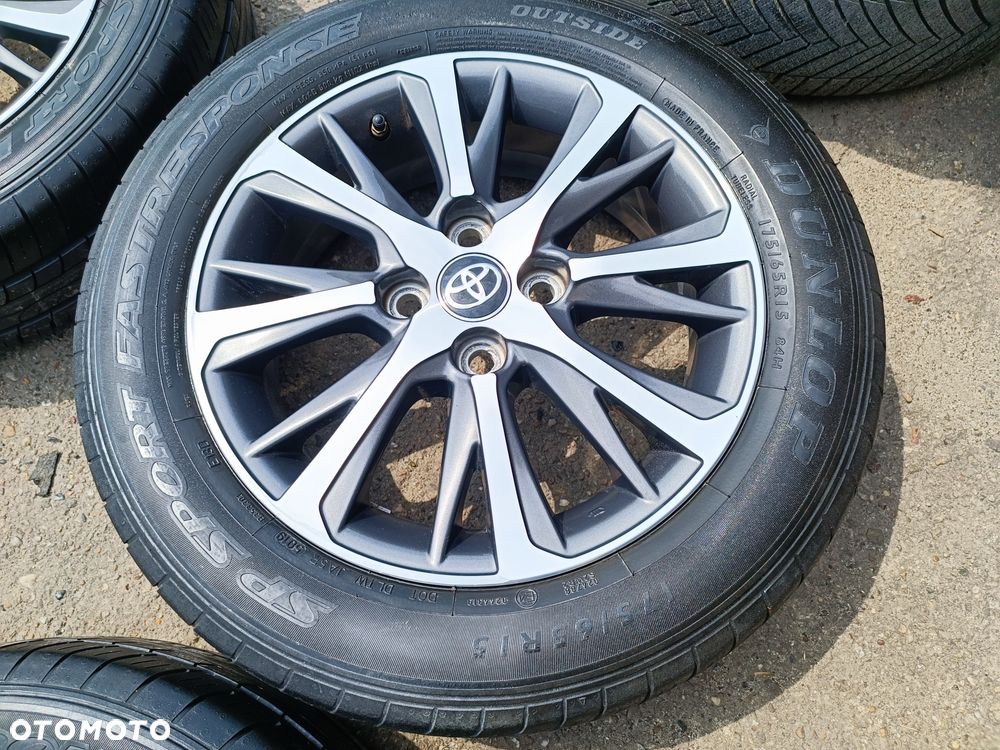 4x100 Felgi Aluminiowe Alufelgi Oryginalne 15 Koła Letnie Lato KIA HYUNDAI MAZDA SUZUKI Alto BALENO SWIFT SPLASH LIANA IGNIS DAIHATSU TOYOTA Aygo II 2 iQ YARIS II 2 III 3 175/65R15 - 5