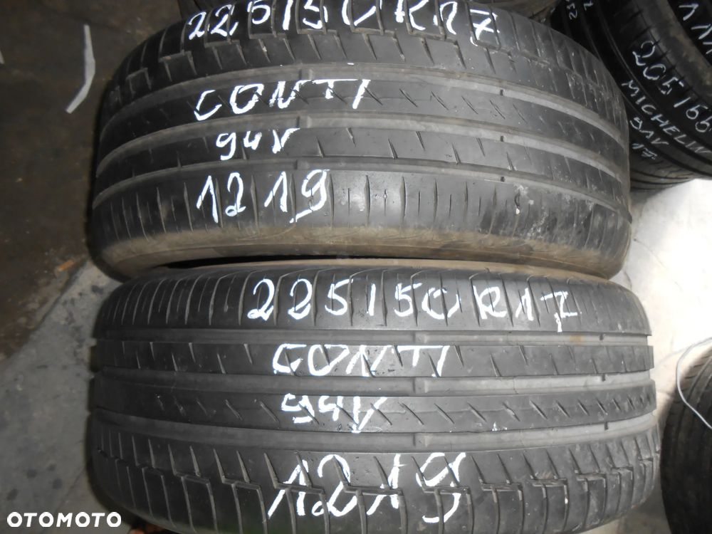 OPONY 225/50R17 CONTINENTAL PREMIUM CONTACT 6  DOT 1219 7.2MM - 1