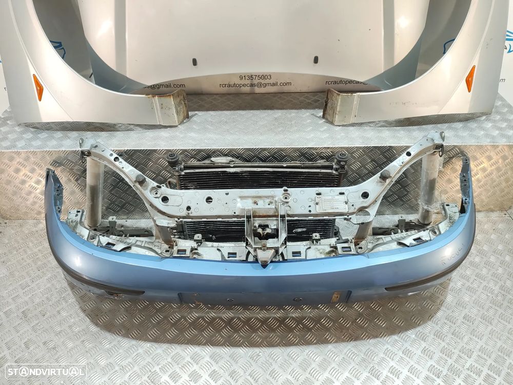 FRENTE COMPLETA FORD FOCUS 1 I MK1 FASE 2 II FACELIFT CAPOT PARACHOQUES GUARDA-LAMAS OTICAS RADIADOR VENTILADOR FRENTE FIBRA REFORÇO - 22