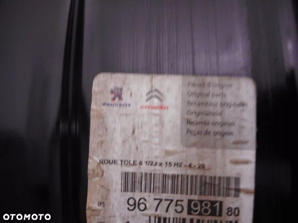 FELGI 15 CITROEN PEUGEOT CROSSLAND X NOWE ORYGINA - 8