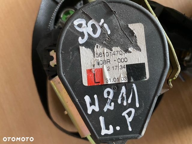 MERCEDES W211 PASY BEZPIECZEŃSTWA LEWY, PRAWY PRZÓD - 3