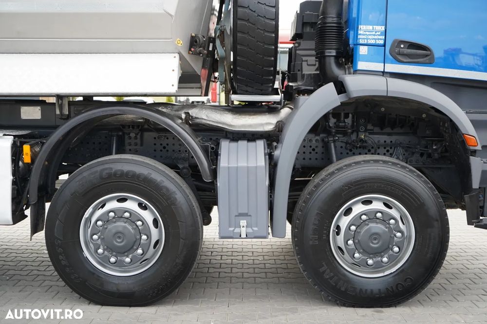 Mercedes-Benz AROCS 4145 / 8X8 / WYWROTKA TYLNOZSYPOWA / KH-KIPPER 6 M / AUTOMAT / EURO 6 - 24