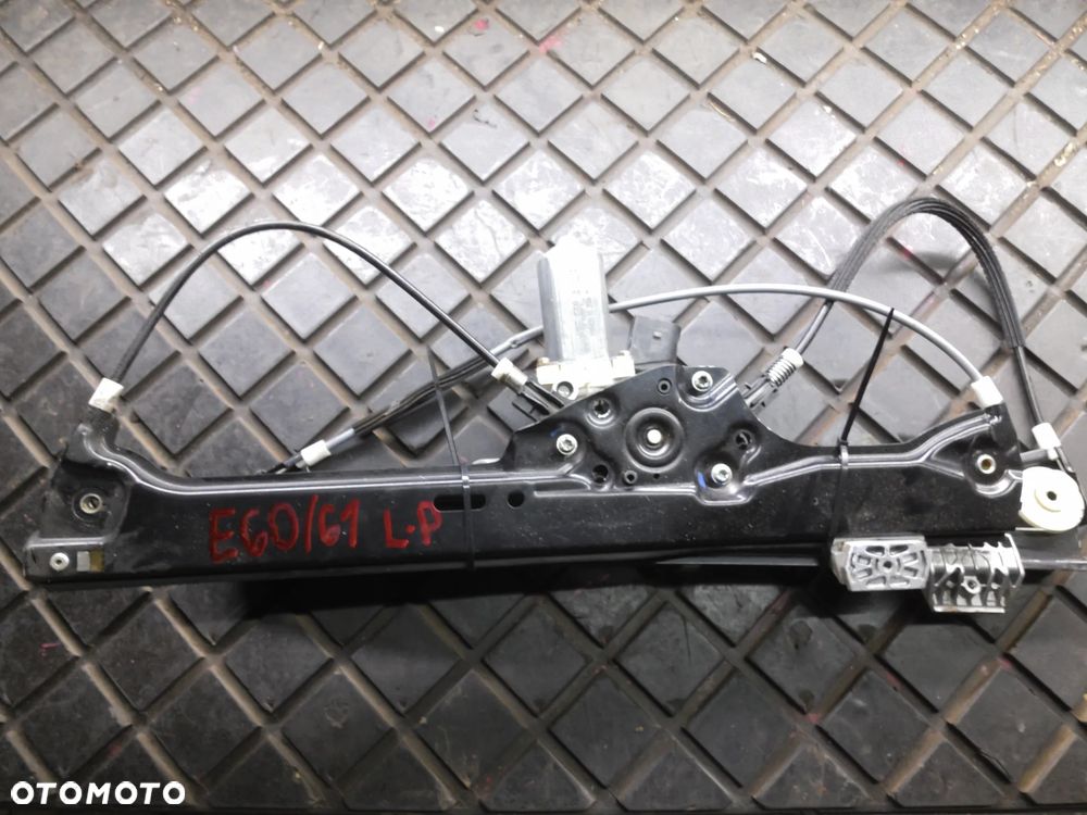 BMW 5 E60 E61 MECHANIZM PODNOSZENIA SZYBY LEWY PRZEDNI PRZÓD 7034351 - 1