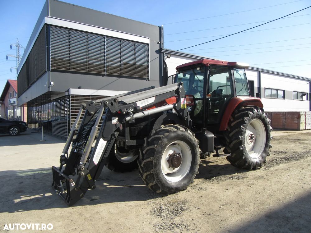 New Holland M100 cu incarcator frontal - 1