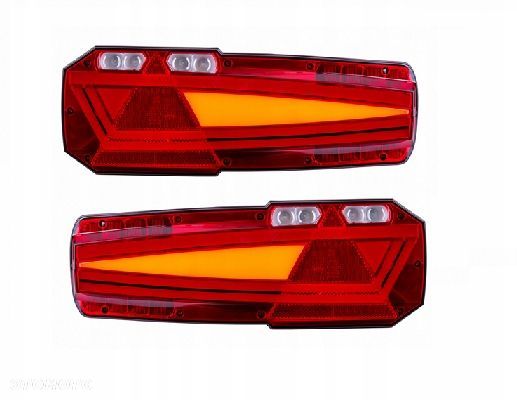 Lampa zespolona tylna LEWA +PRAWA KOMPLET naczepa - 1