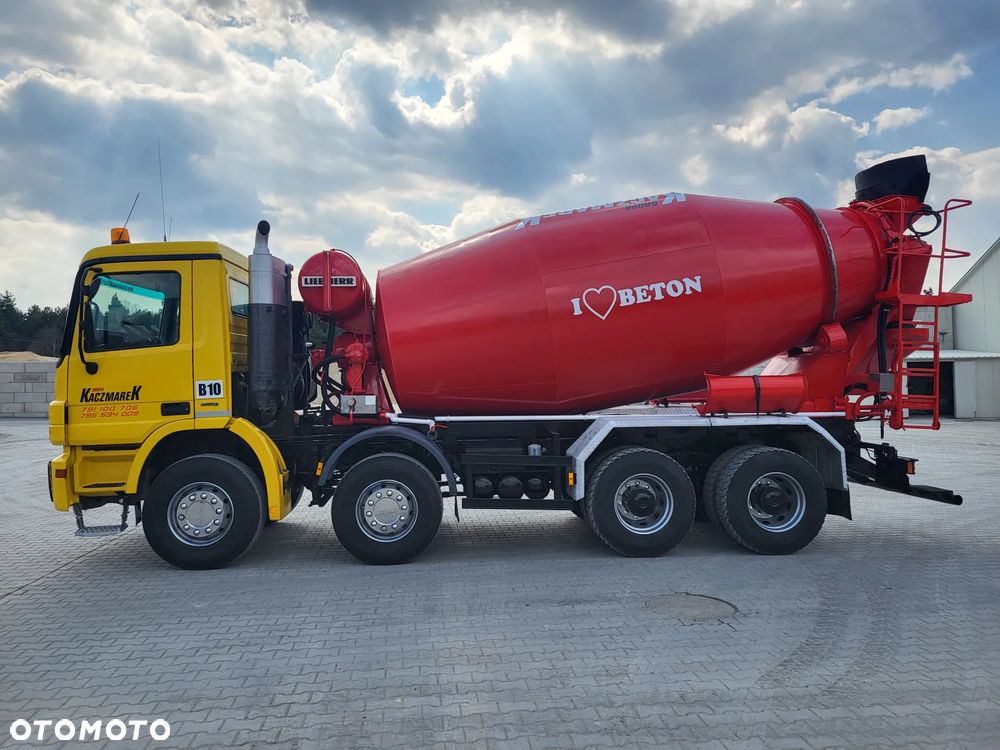 Mercedes-Benz 4141 | Betonomieszarka - Zabudowa Liebherr - Cena 135000 - 9