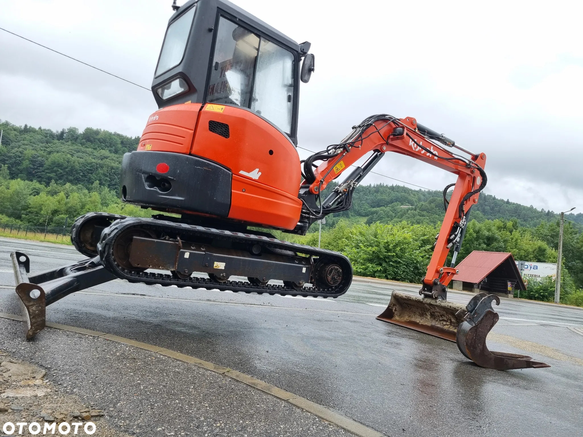 Kubota U35 koparka 3,7 tony 2016r 3sekcje zamki na tłokach  z Norwegi JakNowa 1650h - 5