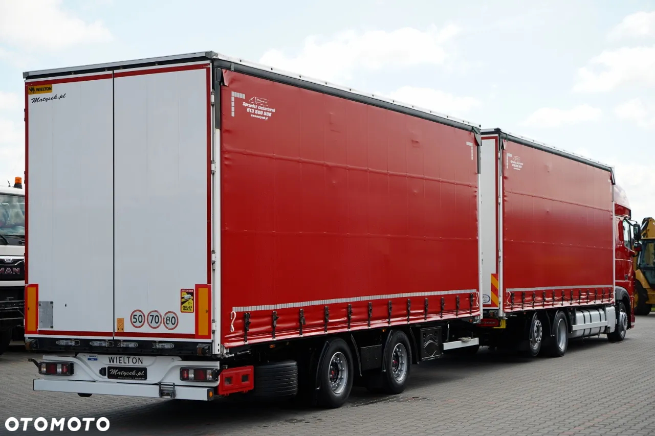 DAF XF 480 / ZESTAW TANDEM / 120 M3 / PRZEJAZDOWY / PO ZŁOTYM KONTRAKCIE SERWISOWYM - 8